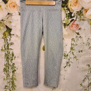 C9 Champion Blue Marled Striped Athletic Leggings